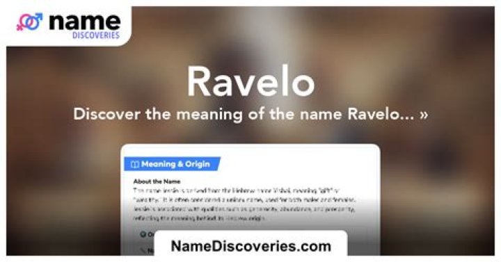 Anja Ravelo: Unpacking the Meaning and Potential of a Distinctive Name
