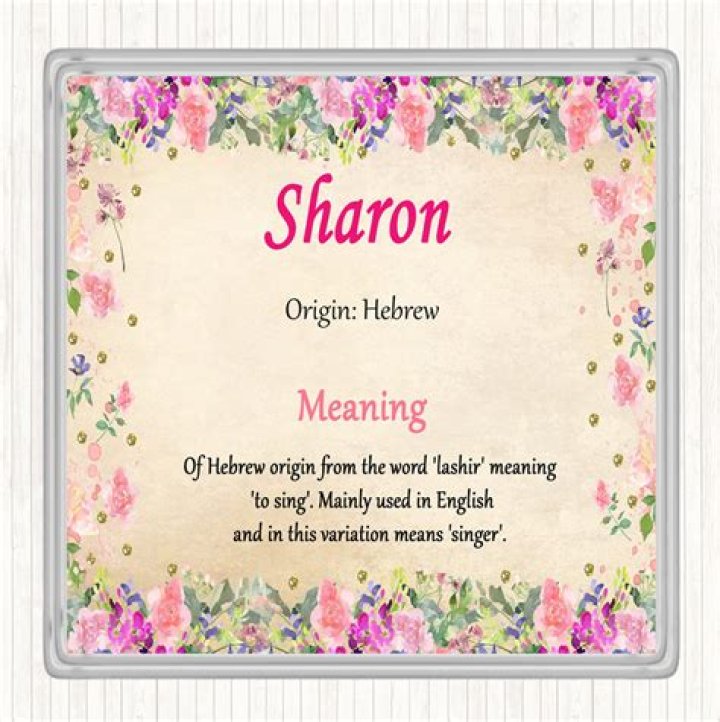Discovering the Meaning Behind the Name Sharon and the Curiosity Around "Sharon and Roman Real Name"