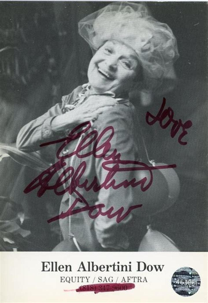 Ellen Albertini Dow Young: Celebrating a Remarkable Life in Film and Theater