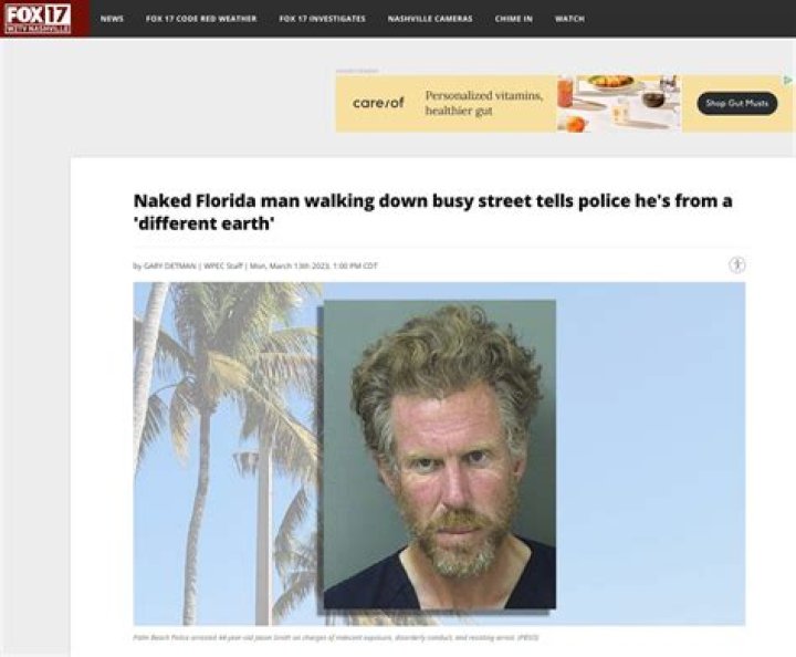 Florida Man November 16: A Look at the Sunshine State's Quirky Side