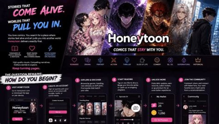 How to Get Free Honeytoon: Your Daily Dose of Digital Comics and Stories