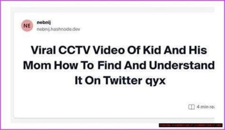 Keeping an Eye on What Matters: Understanding CCTV for Mom and Kid