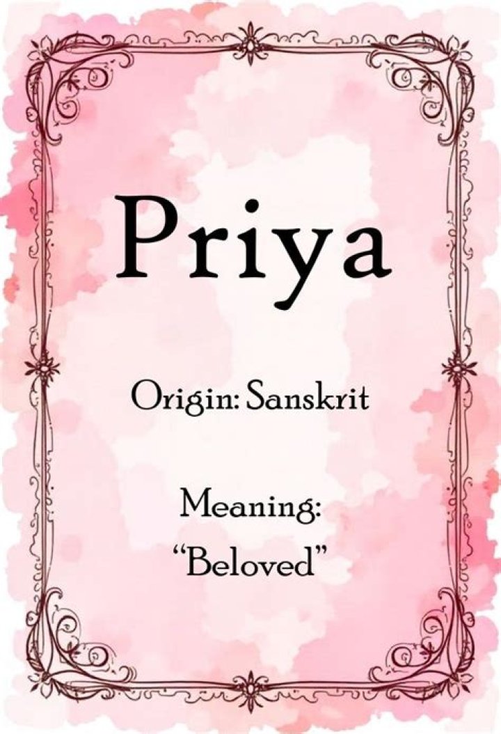 Priya Amini: Unpacking the Meaning of a Beloved Name