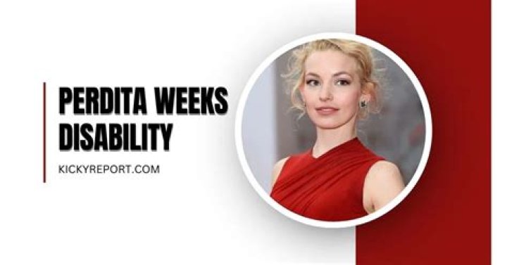 Unpacking the Question: What is Perdita Weeks's Disability?